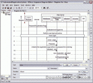 Sequence Diagram Editor screenshot